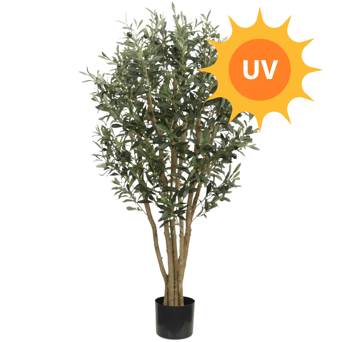 9 Mazzi Di Fiori Artificiali Da Esterno Resistenti Ai Raggi UV - Eucalipto, Lavanda E Erba Primaverile