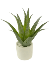 Agave artificiale da 30 cm in vaso ornamentale