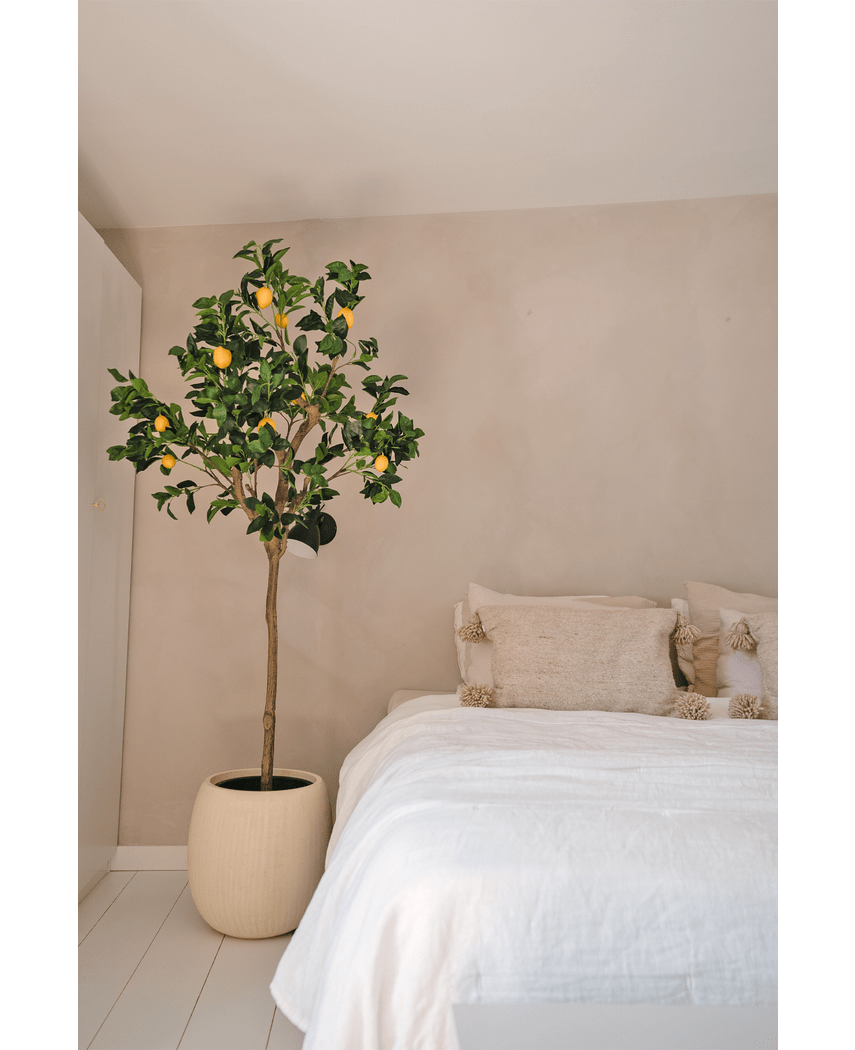 Albero di limoni artificiale 180 cm