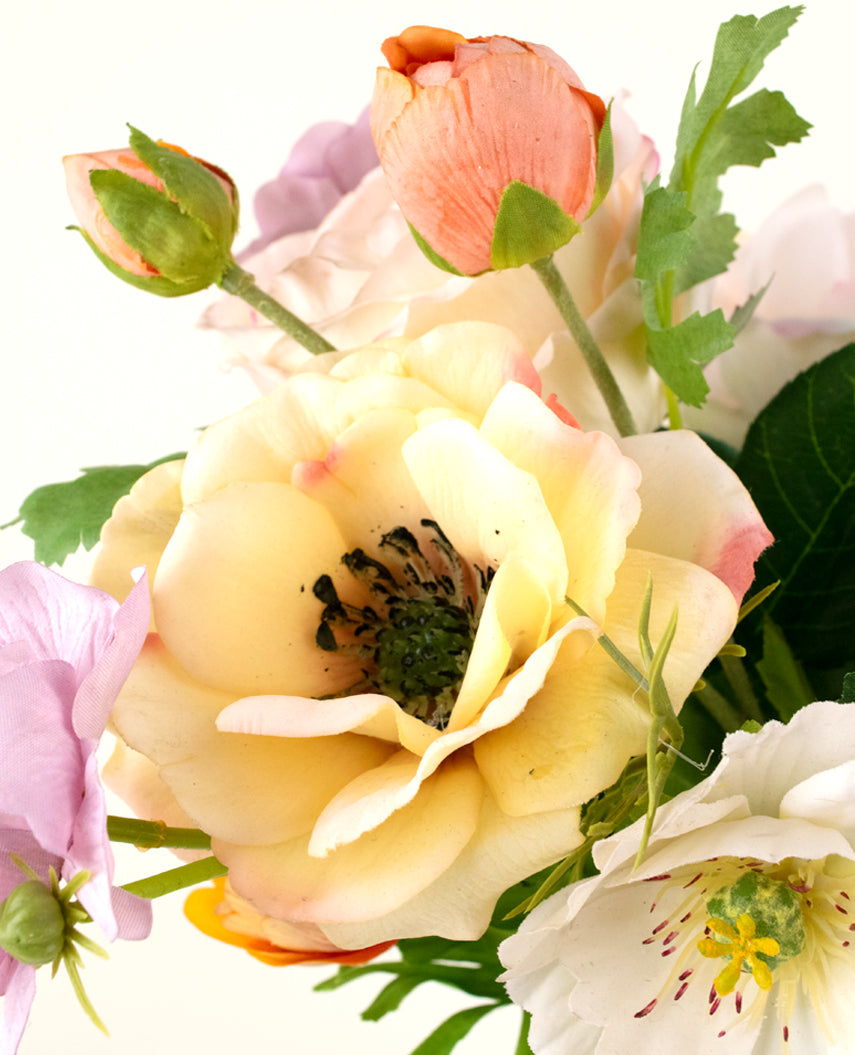 Composizione fiori finti Day Dream 47 cm