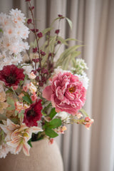 Composizione fiori finti Garden Dream 90 cm