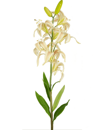 Fiore artificiale Martagon Lily 78 cm rosa