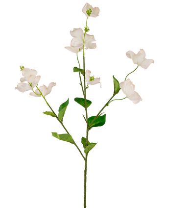 Palissandro artificiale Real Touch bianco/rosa 74 cm