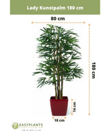 Palma finta Lady 180 cm