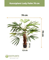 Palma finta Lady 70 cm
