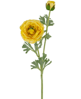 Ranuncolo artificiale Real Touch Yellow 60 cm