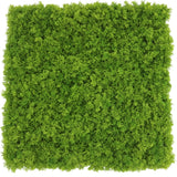 Siepe artificiale Muschio di montagna ignifugo 50x50cm