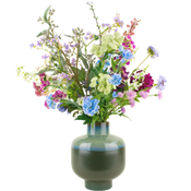 Composizione fiori finti