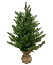 Mini alberi di Natale artificiali