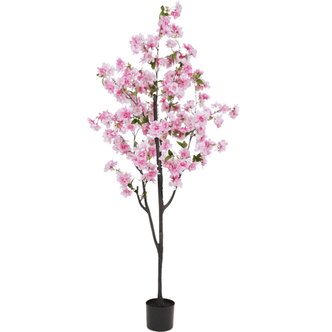 Piante artificiali fiorite