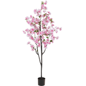 Piante artificiali fiorite