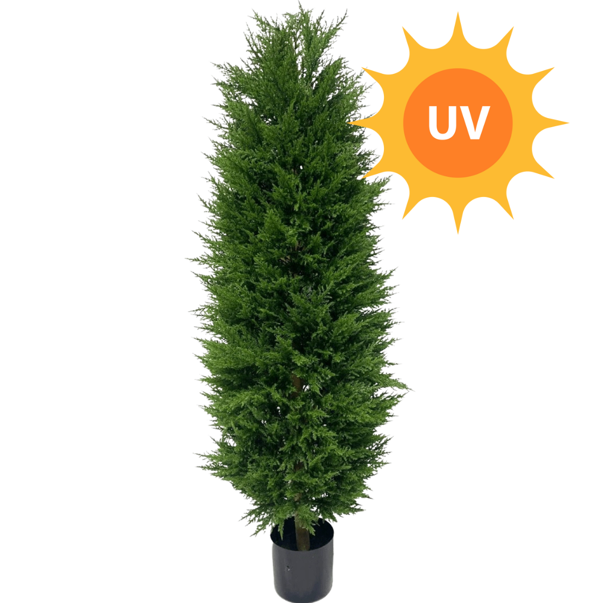 Pianta artificiale Conifera UV
