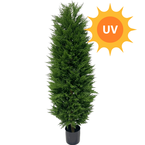 Pianta artificiale Conifera UV