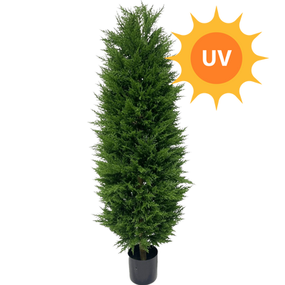Pianta artificiale Conifera UV