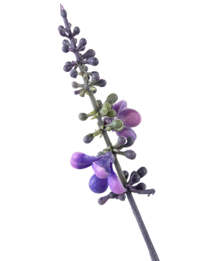 Lavanda finta 51 cm in vaso ornamentale