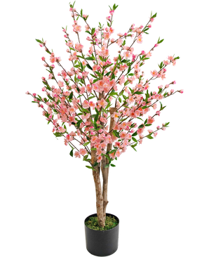 Piante Finte di fiori di ciliegio 120 cm rosa