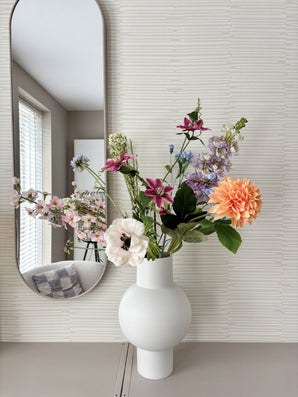 Composizione floreali artificiali Bloom & Glow