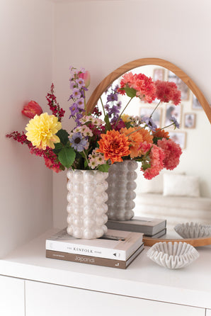 Composizione floreali artificiali Colourburst Blossom