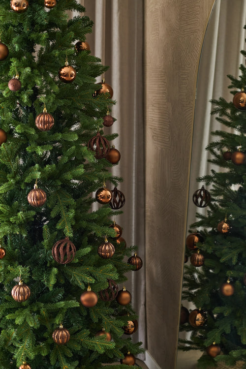 Albero di Natale artificiale Slim "Undset" PE/PVC