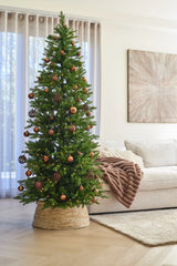 Albero di Natale artificiale Slim "Undset" PE/PVC - Smart LED