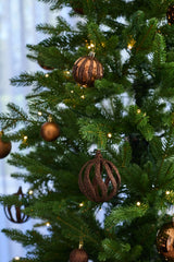 Albero di Natale artificiale Slim "Undset" PE/PVC - Smart LED