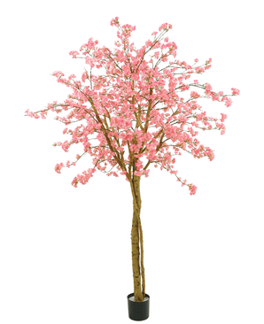 Albero di ciliegio finto Rosa 240 cm