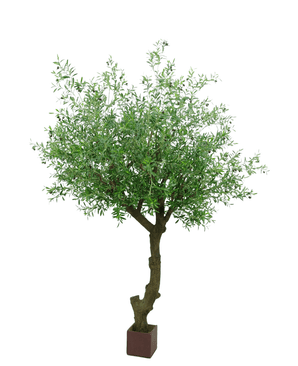 Albero ulivo finto 270 cm con olive