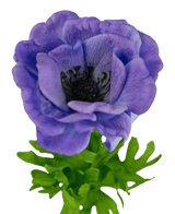 Anemone artificiale Real Touch Blu Viola 52 cm