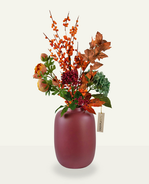 Composizione fiori finti Autumn Vibes 60 cm