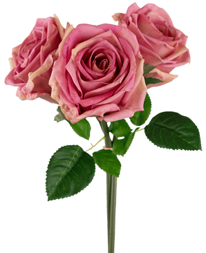 Bouquet di Rose finte Real Touch Old Rose 30 cm