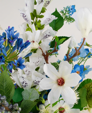 Composizione fiori finti Cool Breeze
