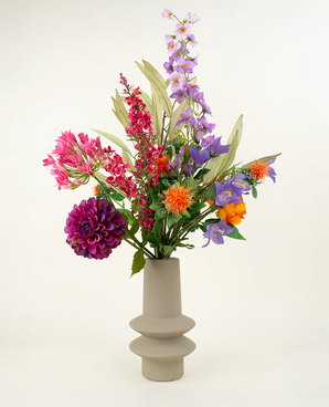 Composizione fiori finti Colourful Svenski 68 cm