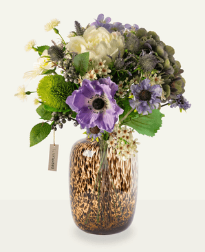 Composizione fiori finti Lilac Sweetheart 45 cm