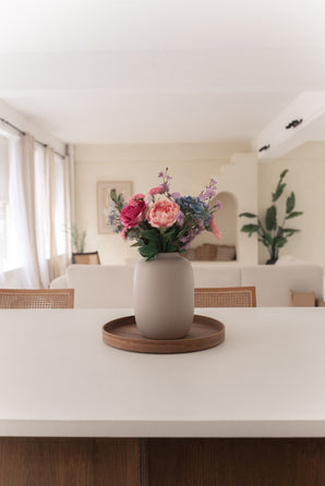 Composizione fiori finti Playful Pastel 47 cm