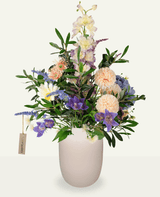 Composizione fiori finti Pretty Provence 60 cm