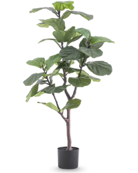 Pianta artificiale Ficus Tabacco Deluxe 125 cm
