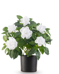 Fiore artificiale Gardenia 39 cm bianca