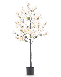 Pianta Artificiale di Bougainvillea 150 cm bianca