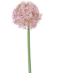 Fiore artificiale Allium Grande 80 cm viola