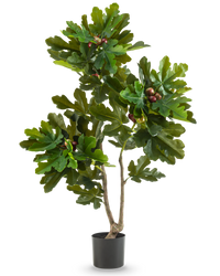 Pianta Artificiale Ficus Carica 120 cm