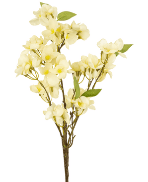 Fiore artificiale 60 cm bianco/crema