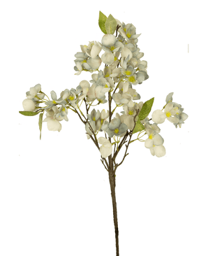 Fiore artificiale 64 cm blu