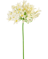 Fiore artificiale Agapanthus 77 cm bianco