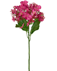 Fiore artificiale Butterfly Hydrangea 72 cm rosa