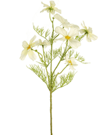 Fiore artificiale Cosmos 74 cm bianco