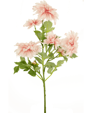 Fiore artificiale Dahlia 68 cm rosa