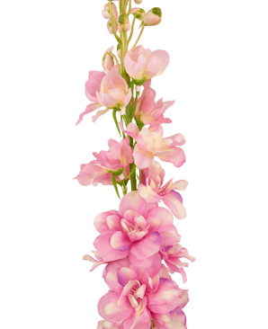 Fiore artificiale Delphinium 79 cm rosa