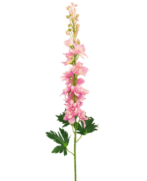 Fiore artificiale Delphinium 79 cm rosa