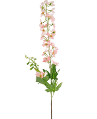 Fiore artificiale Delphinium 79 cm rosa chiaro