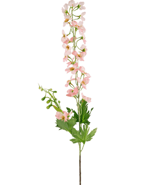 Fiore artificiale Delphinium 79 cm rosa chiaro